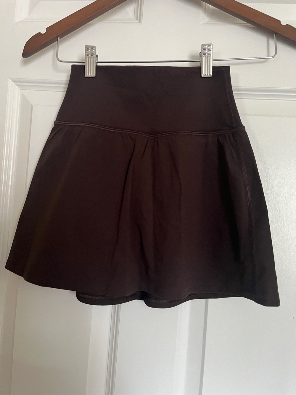 lululemon athletica Dark Brown Athletic Mini Skirt - Picture 3 of 3